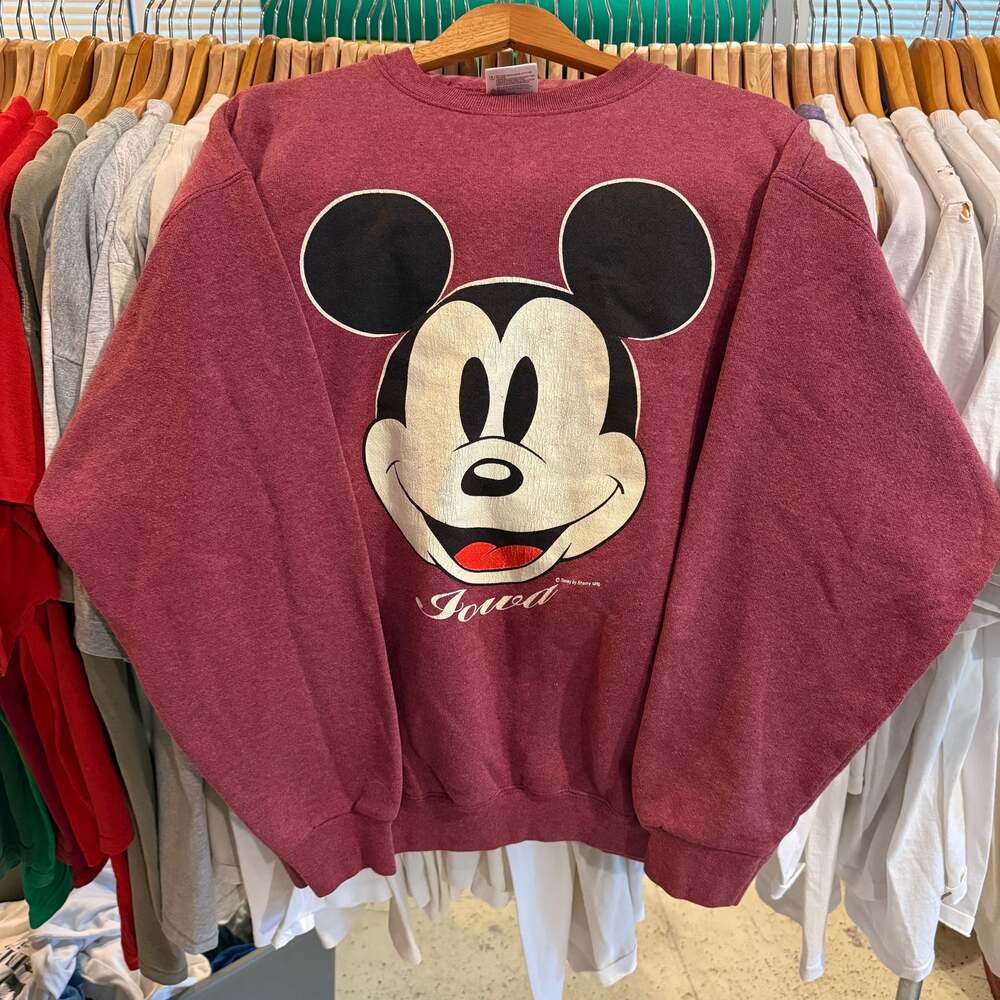 Vintage Mickey Mouse Faded Crewneck Sweatshirt